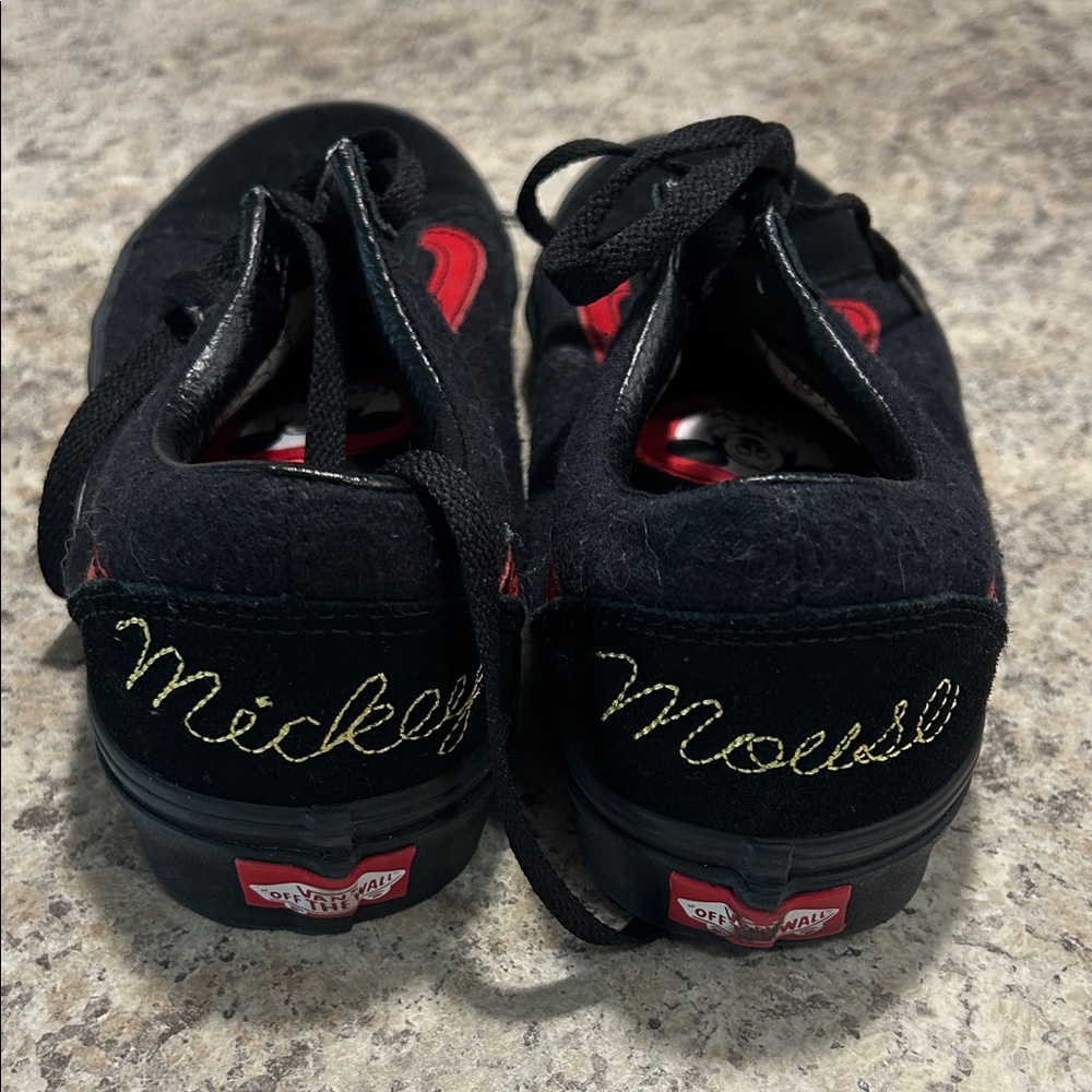Black and Red Sneakers - Picture 2 of 3